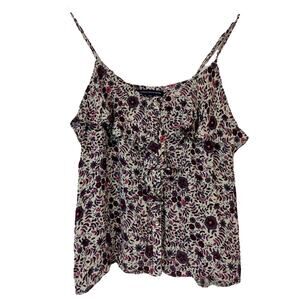 American Eagle Outfitters Women's Spaghetti Strap Cami Top Floral Size Small EUC